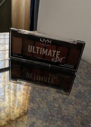 Палетка теней nyx