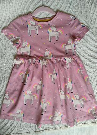 Летнее платье m&amp;s 3-4 года 104 размер