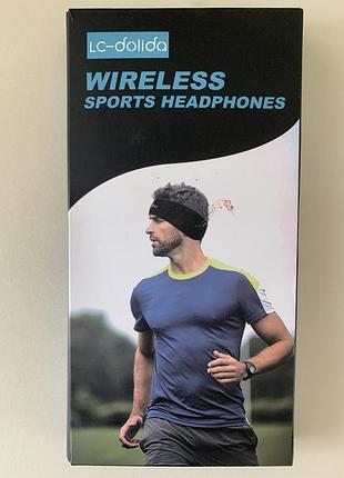 Повʼязка з блютуз навушниками