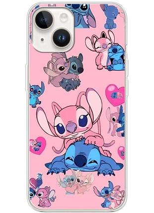 Чехол для телефона apple iphone 14 сточ stitch