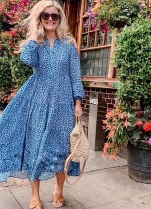 Zara платье миди оригинал