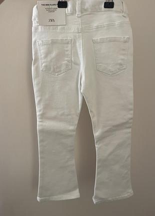 Zara джинси білі
