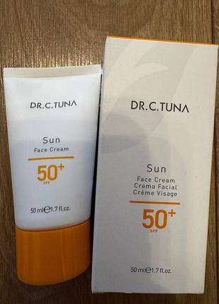 Сонцезахисний крем для обличчя sun c.t. tuna 50 spf, 50 мл