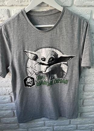 Футболка star wars yoda the mandalorian,  р l
