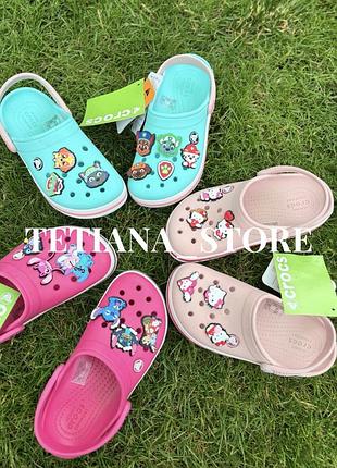 Crocs bayband clog крокси для дівчинки