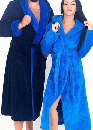 2шт халаты для пары, парный, семейный комплект, махровый халат