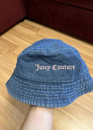 Джинсова панамка панама juicy couture