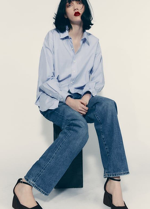 Сатиновые босоножки zara2 фото