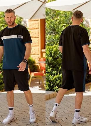Чоловічий костюм | футболка та шорти | 5439