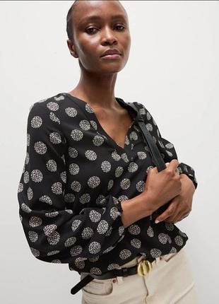 Блузка с длинным рукавом  marks spencer