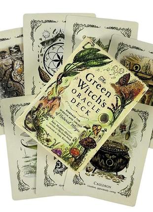 Оракул green witchs oracle гадальные карты оракул зеленой ведьмы колода гадальных карт