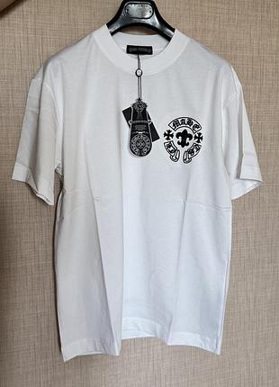 Футболка chrome hearts10 фото