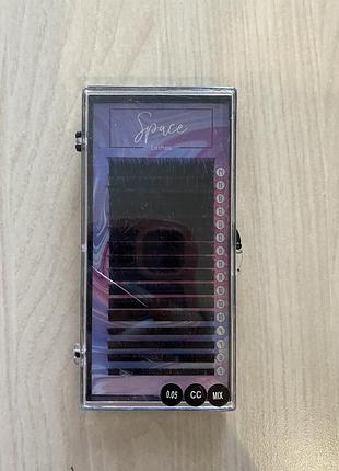 Вії для нарощення space lashes6 фото