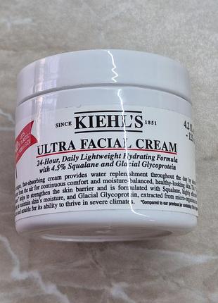 Зволожуючий крем для обличчя длч всіх видів шкіри kiehl's ultra facial cream 125 ml.3 фото