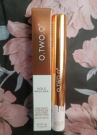 O.two.o gold volume тушь для ресниц