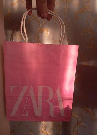 Пакетик zara 23х19,5 см