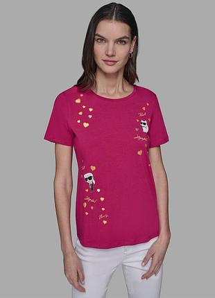 Футболка karl lagerfeld оригинал xs, s, m, l, xl