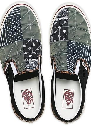 Чоловічі кеди vans anaheim patchwork slip on