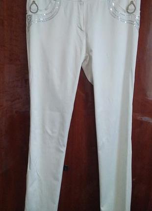 Белые летние брюки 2