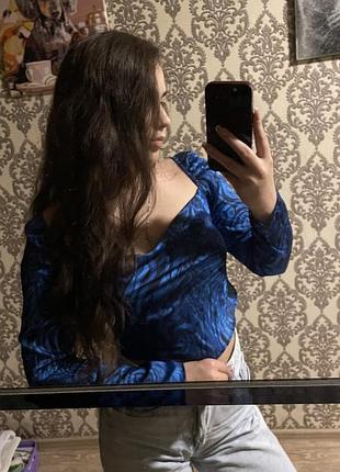 Блуза з довгим рукавом