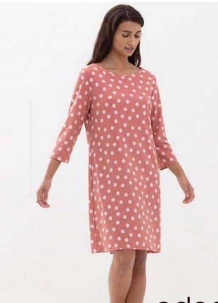 Симпатичное платье прямого кроя в горох primark" , р.16