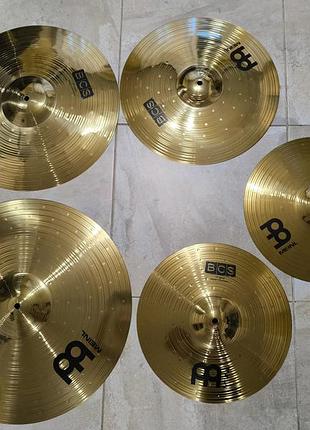 Комплект тарілок meinl bcs 14"-hihat, 18"-crash, 20"-ride set.