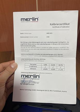 Вологомір merlin hm9 ws1 6