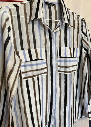 Блуза рубашка massimo dutti