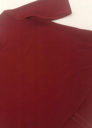 Бордова елегантна блуза