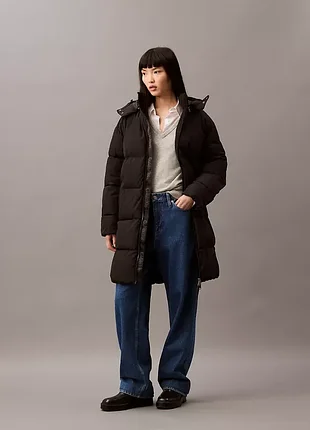 Женская теплая куртка пальто calvin klein