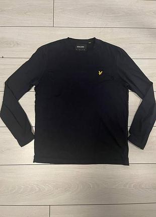 Лонгслив мужской lyle&scott (m) черный, кофта