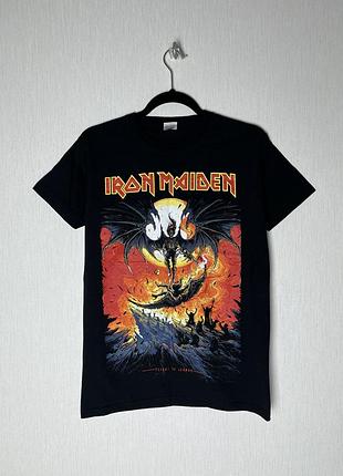 Футболка iron maiden legacy of the beast мерч merch. розмір s