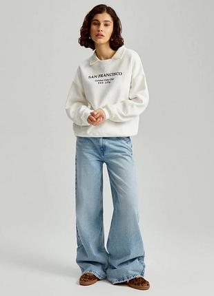 Джинсы wide leg от house