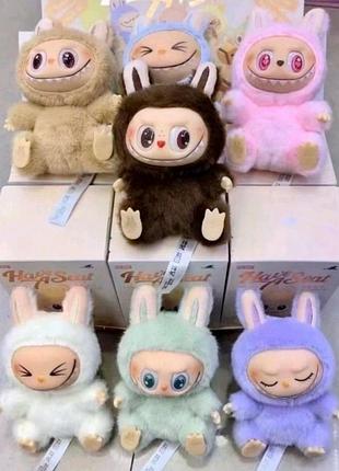 Мягкая игрушка брелок лабуба labubu 2 серия