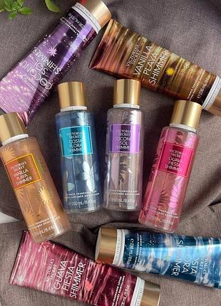 Літні аромати victoria's secret з шимером