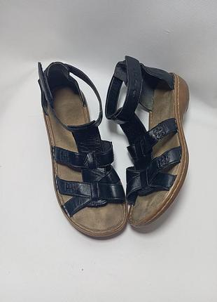 Босоножки rieker, черные