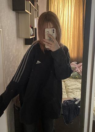 Світшот адідас чорний