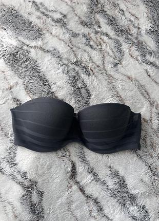 Сірий бюстгальтер h&m