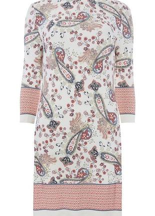 Atmosphere by primark blush платье туника сукня плаття с узорами