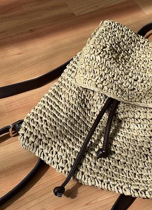 Соломʼяний рюкзак m&s