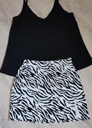 Юбка зебра