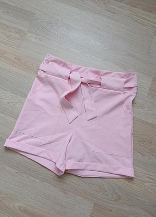 Шорты розовые женские