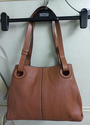 Сумка шопер через плечо женская кожа jonh lewis индии