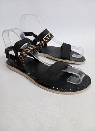 Кожаные босоножки ugg