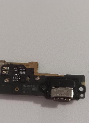 Плата зарядки с компонентами xiaomi poco m3 б/у, оригинал