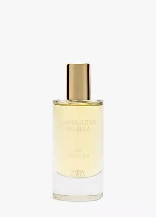 Парфум zara captivating vanilla 50 ml без упакування