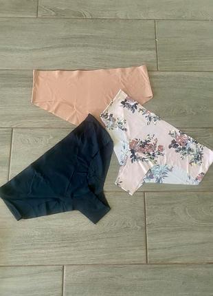 Трусики набір хіпстери безшовні primark р.m