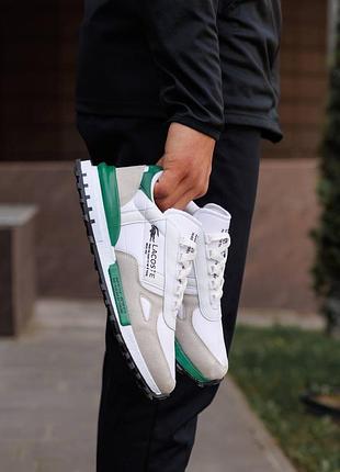 Стильные мужские кроссовки lacoste elite active