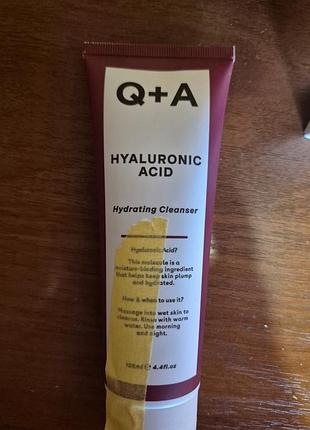 Q+a hyaluronic acid гель для вмивання