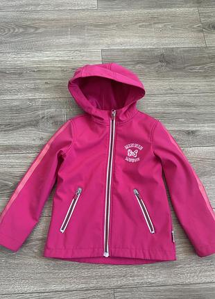 Вітровка для дівчинки 116 розмір з міккі маусом
